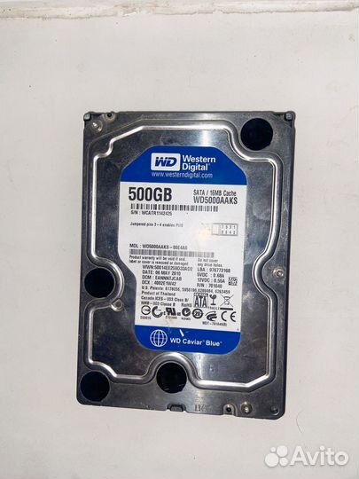 Жесткий диск 500 гб wd