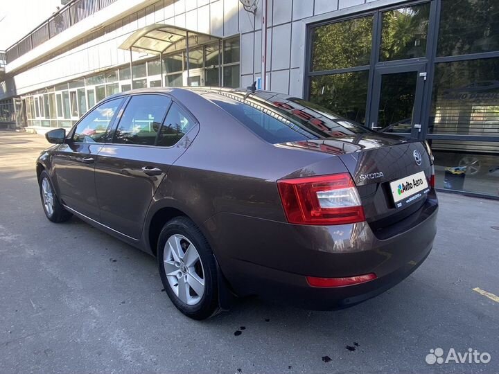 Skoda Octavia 1.6 AT, 2016, 155 800 км