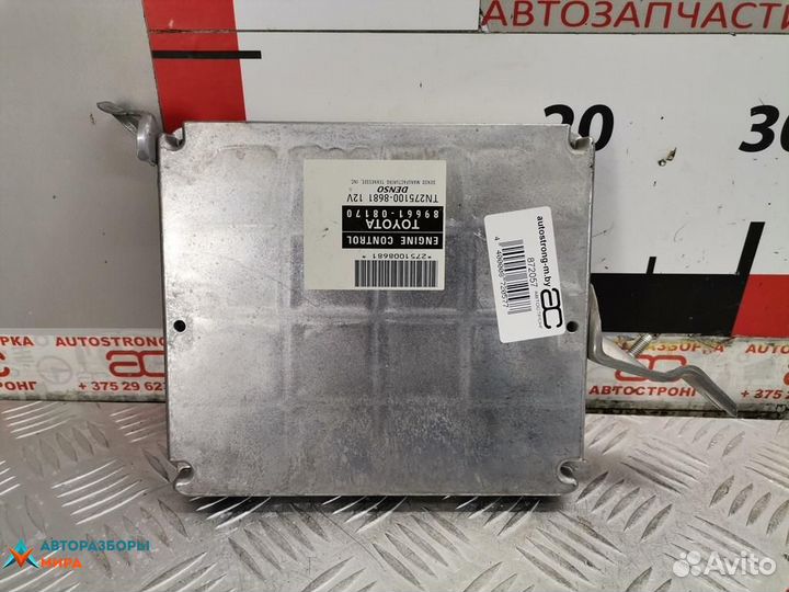 Блок управления двигателем Toyota Sienna 2 рест