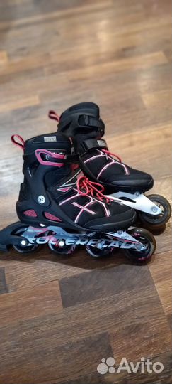 Роликовые коньки rollerblade max wheels 84 sg7