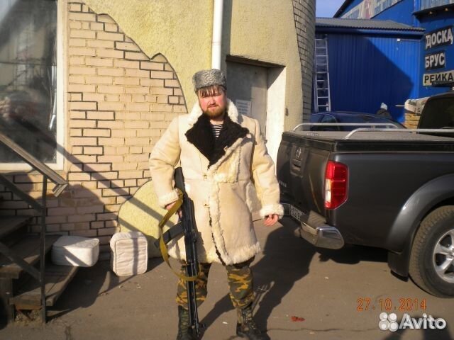 Полушубок якутский СССР из дублённой овчины