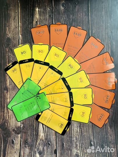 Защитные стёкла iPhone все модели