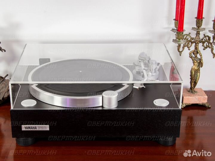 Yamaha GT-2000 + YAL-1 виниловый проигрыватель
