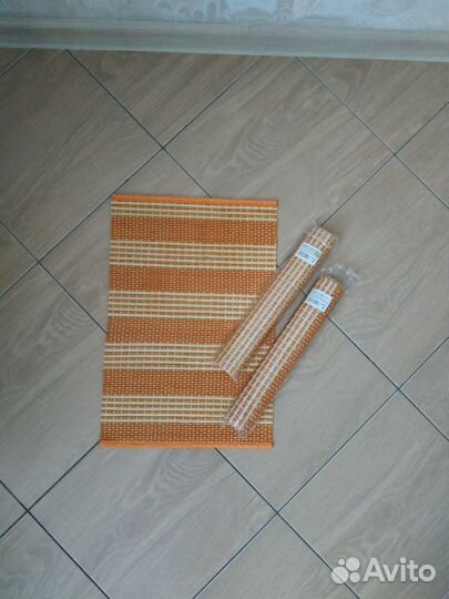 Салфетки сервировочные, бамбук, 45х30см. 3 штуки