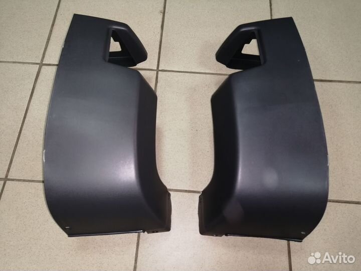 Угол накладка заднего бампера ford Transit с 2014