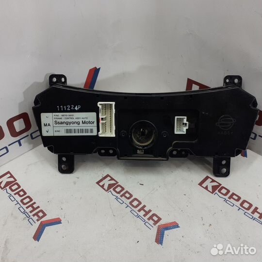 Блок управления печкой ssangyong actyon NEW 2011