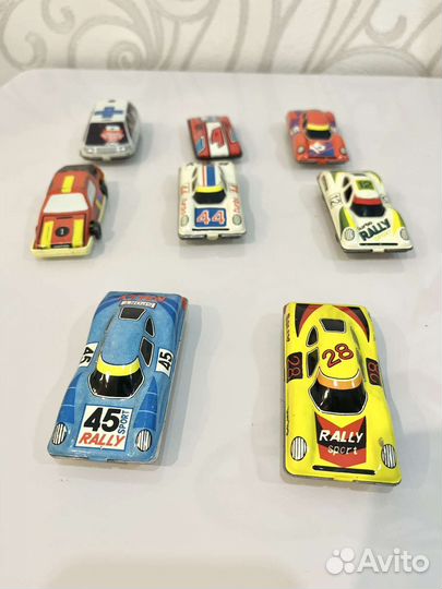 Металлические детские машинки СССР