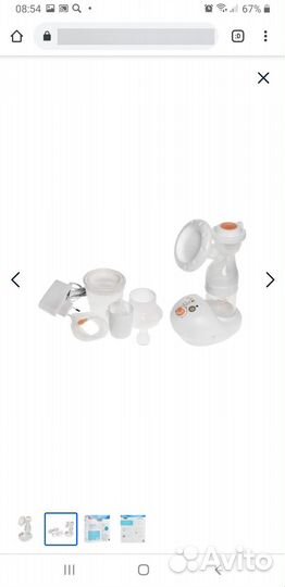 Молокоотсос электрический canpol babies