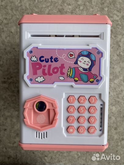 Детский сейф копилка