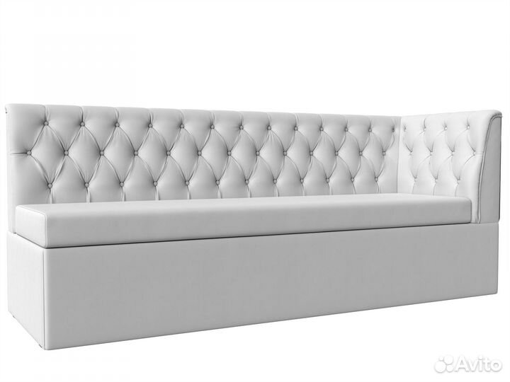 Кухонный диван Маркиз с углом справа, Экокожа, Мод