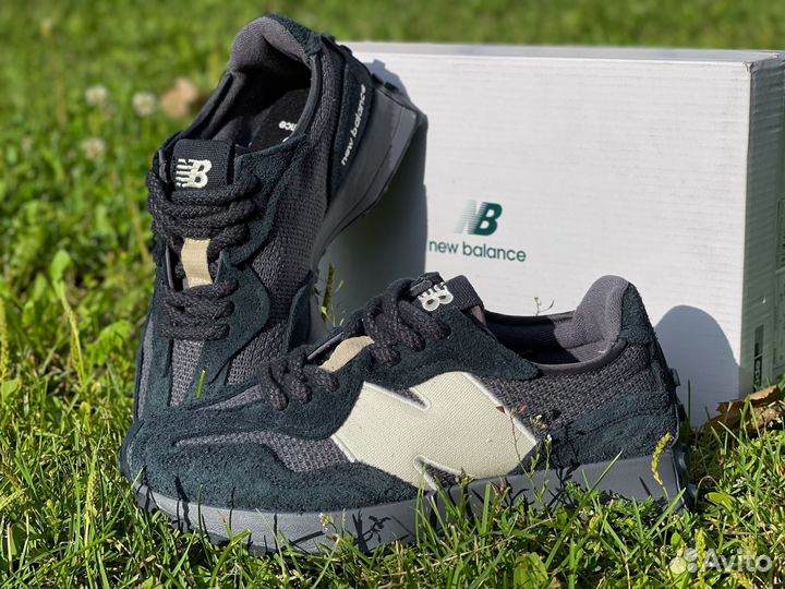 New Balance 327 Black Purple