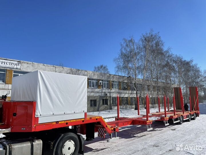 Полуприцеп трал (тяжеловоз) Berger 9853, 2023