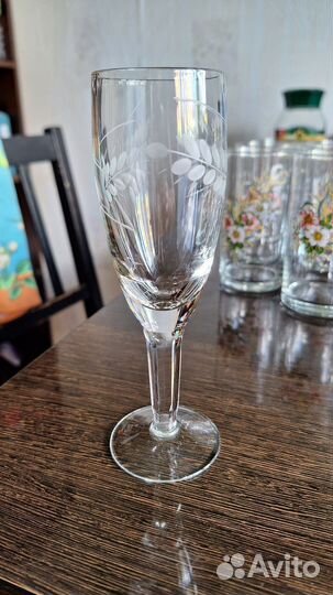 Стаканы, бокалы, рюмки СССР
