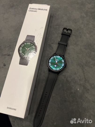 Смарт часы samsung watch 6 classic