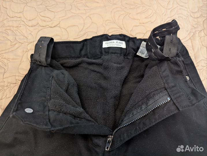 Брюки утеплённые, Gloria jeans, рост 140 см