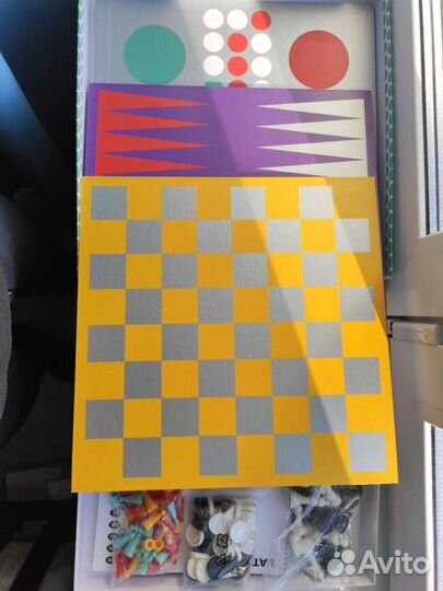 Набор настольных игр lattjo из Икеи (новый)