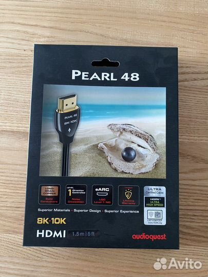 Hdmi AudioQuest Pearl 48 PVC 1.5
