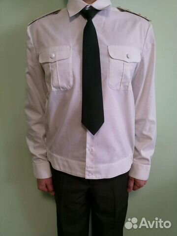 Парадная военная форма с галстуком