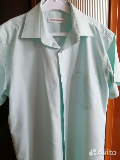 Рубашка школьная 140