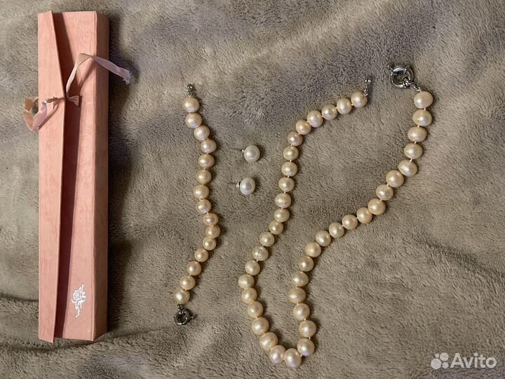 Украшения из натурального жемчуга