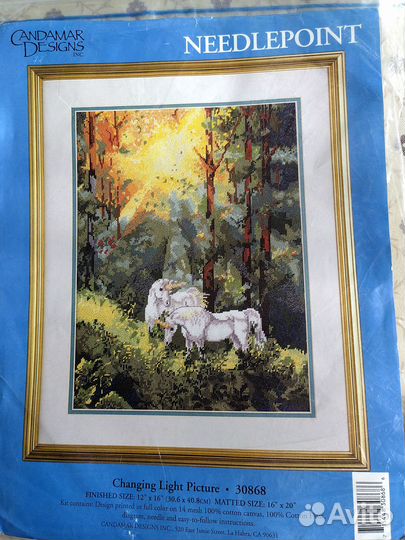 Набор для вышивания Candamar unicorn