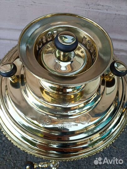 Самовар Баташева 7 литров рюмка
