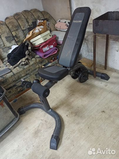 Скамья для жима и пресса бу