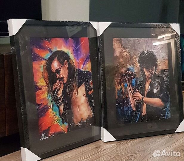 Хой Цой Летов постеры авторские