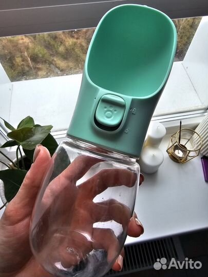 Поилка для собак дорожная