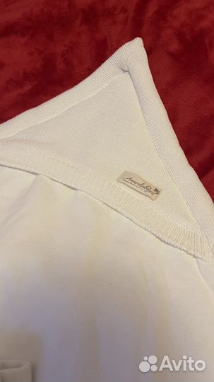 Конверт вязаный утепленный 85 см