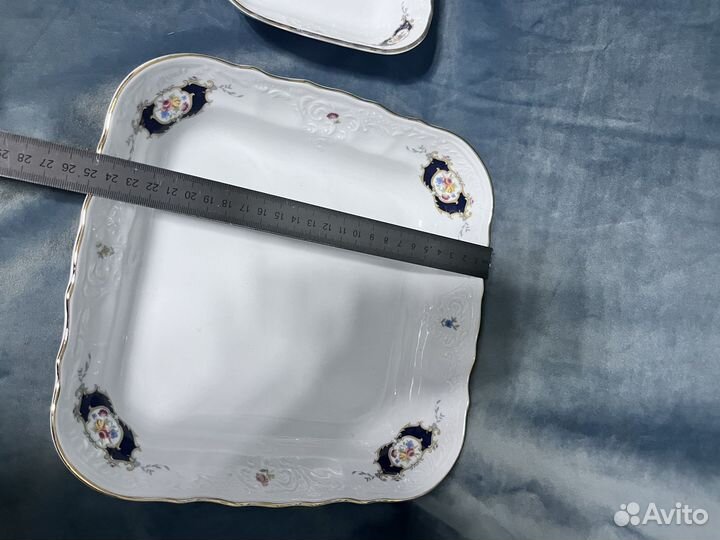 Салатники квадратные Bernadotte Синий Глаз