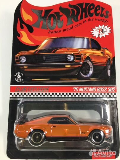 Hot Wheels 2021 RLC '70 Mustang Boss 302