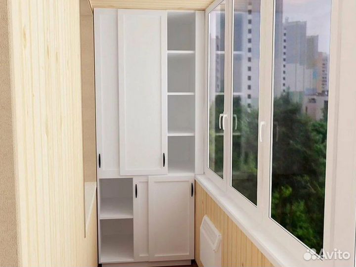 Шкаф на балкон с гарантией