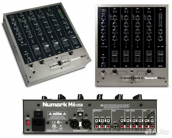 Микшер Numark M6USB