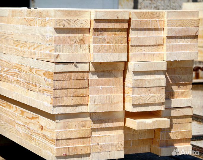Доска обрезная дюймовка 50х100