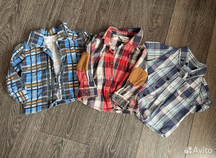 Рубашки 3 штуки