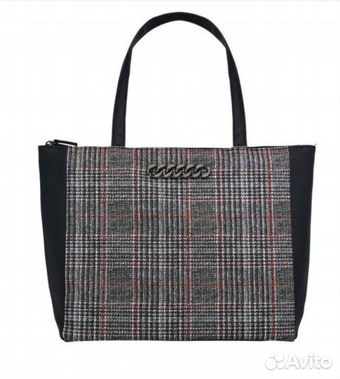 Сумка shopper в клетку
