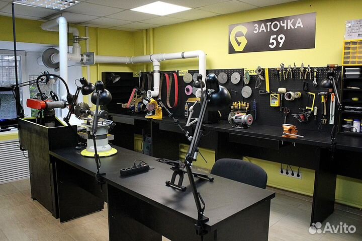 Заточка парикмахерского инструмента