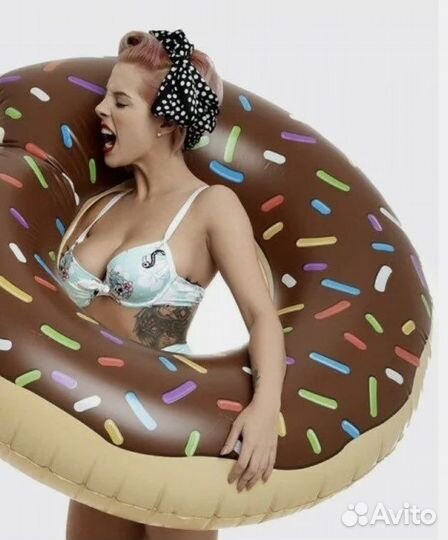 Надувной пончик