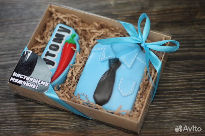 Наборы из мыла ручной работы на 23 февраля