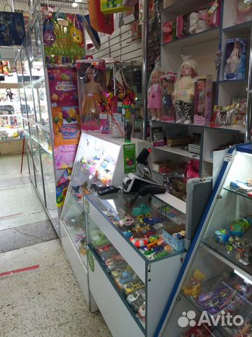 Продаётся отдел детских игрушек и сувениров