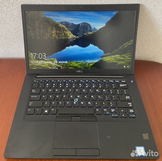 Ноутбук dell latitude7490 7th Gen
