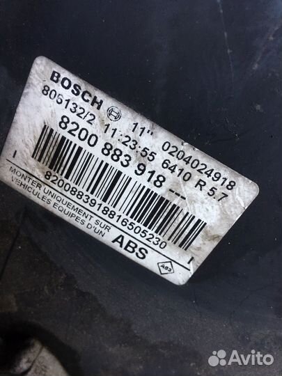 Вакумник Рено Мастер Опель Мовано 2007г