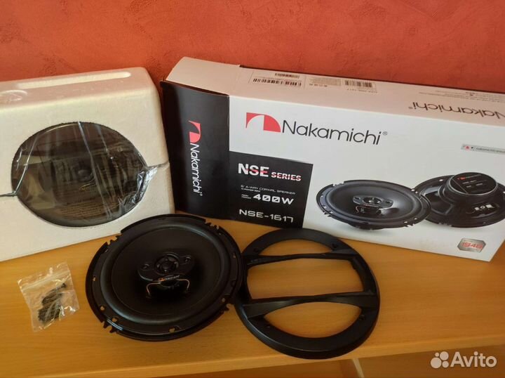 Автомобильные колонки Nakamichi 16см