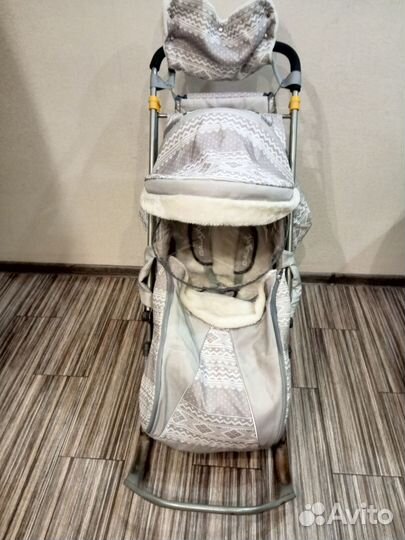 Санки коляска ника