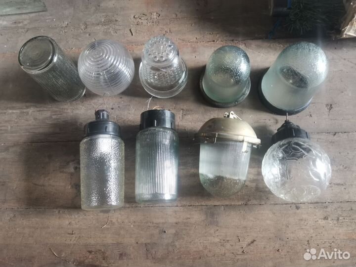 Советские уличные фонари и плафоны