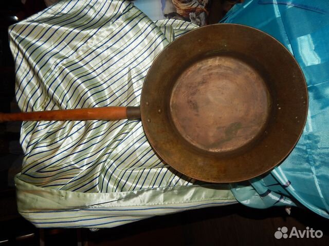 Медная сковорода