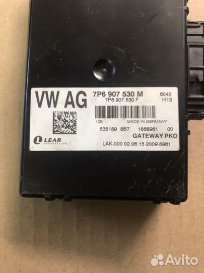 Блок Gateway VW Touareg 7P