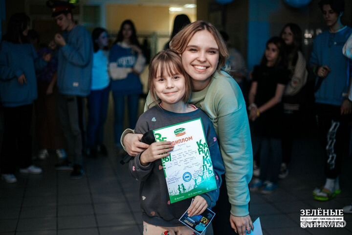 Детский лагерь Зелные каникулы Креативные каникулы