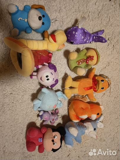 Мягкие игрушки пакетом